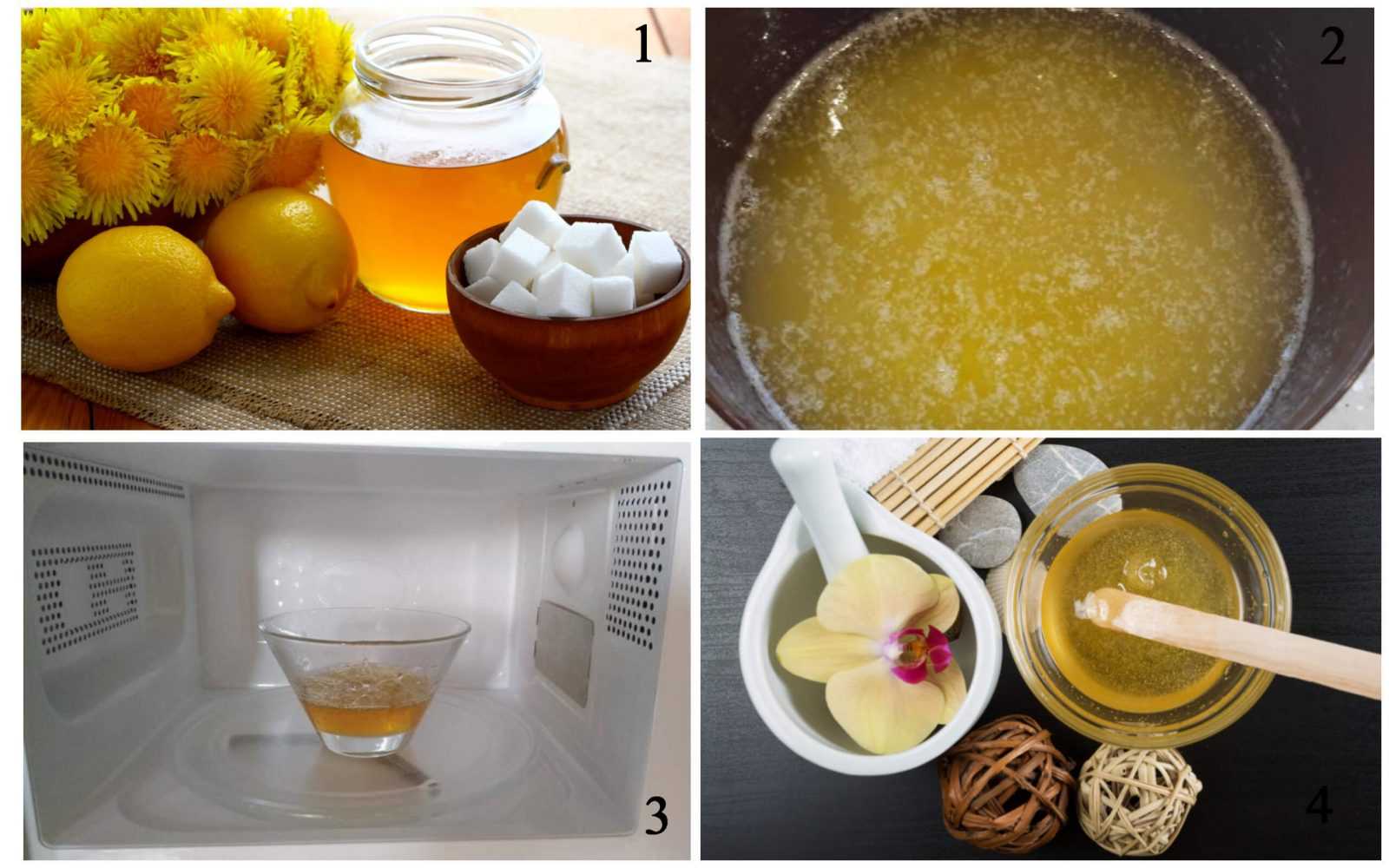 Как сделать сахарную пасту с лимонной кислотой для депиляции