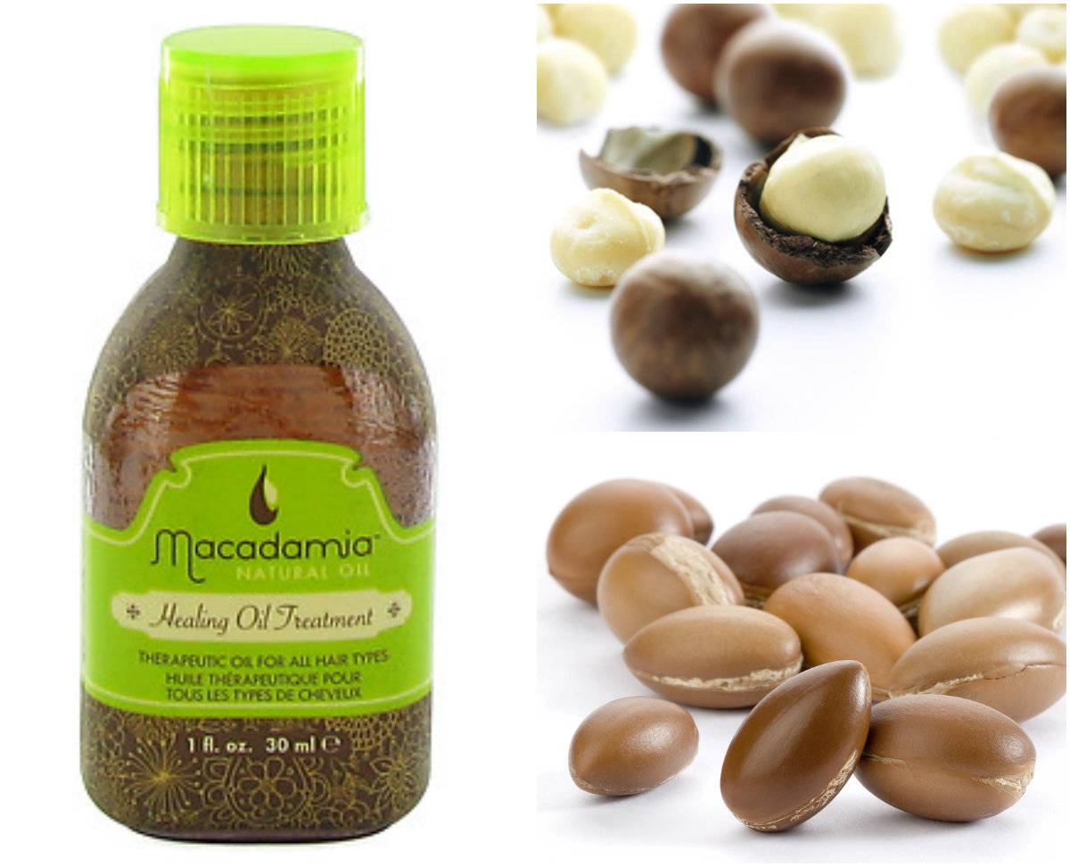 Применение и польза масла ореха макадамии для волос
