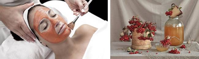 Калина для лица