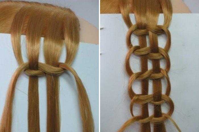 Тонкости плетения кос с лентами