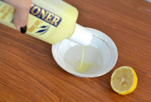 Как закрепить краску на волосах лимоном