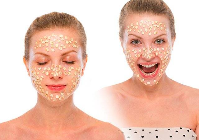 Маска из овсяных хлопьев для лица в домашних условиях