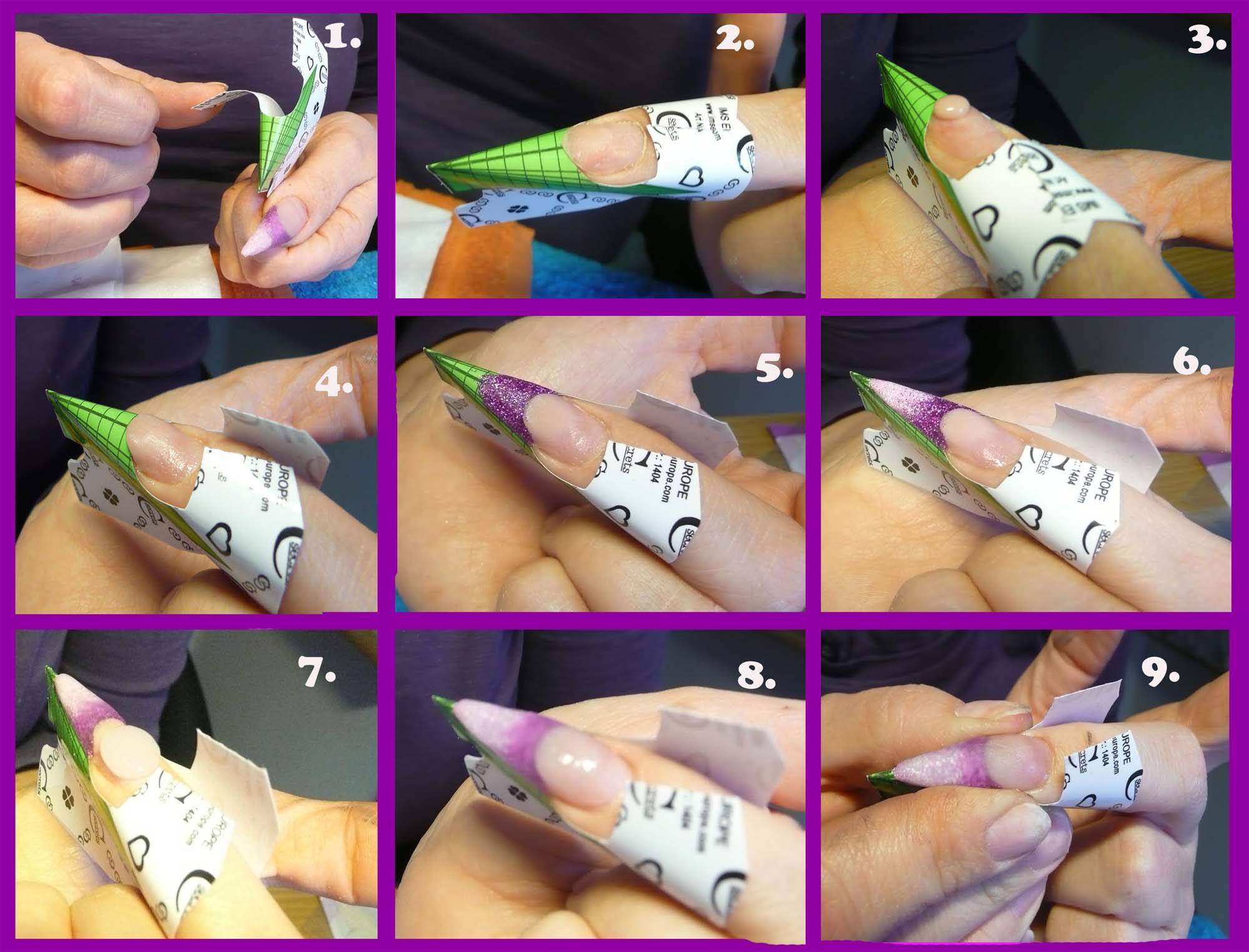 Уроки ногтей гелем