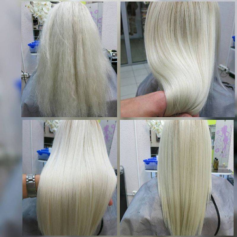 Можно ли делать ботокс для волос блондинкам