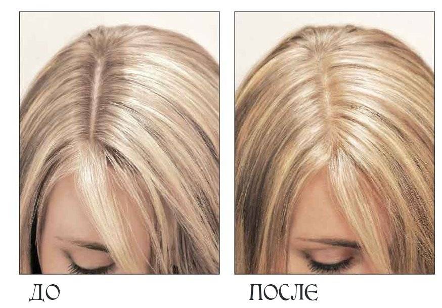 Тонирование волос в домашних условиях — фото до и после