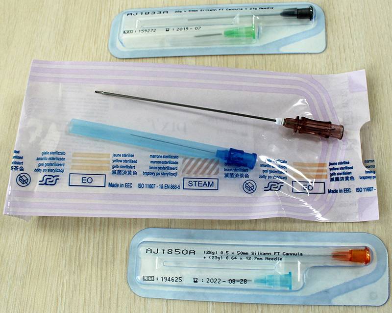 Канюли для контурной пластики: размеры, маркировка, использование