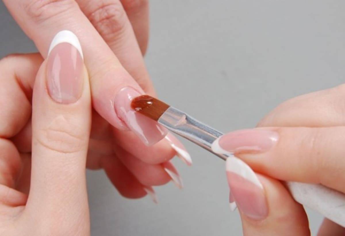 Как делать коррекцию нарощенных ногтей