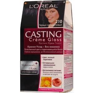 Лореаль кастинг крем глосс палитра цветов краски для волос, отзывы об безаммиачной краске loreal casting creme gloss