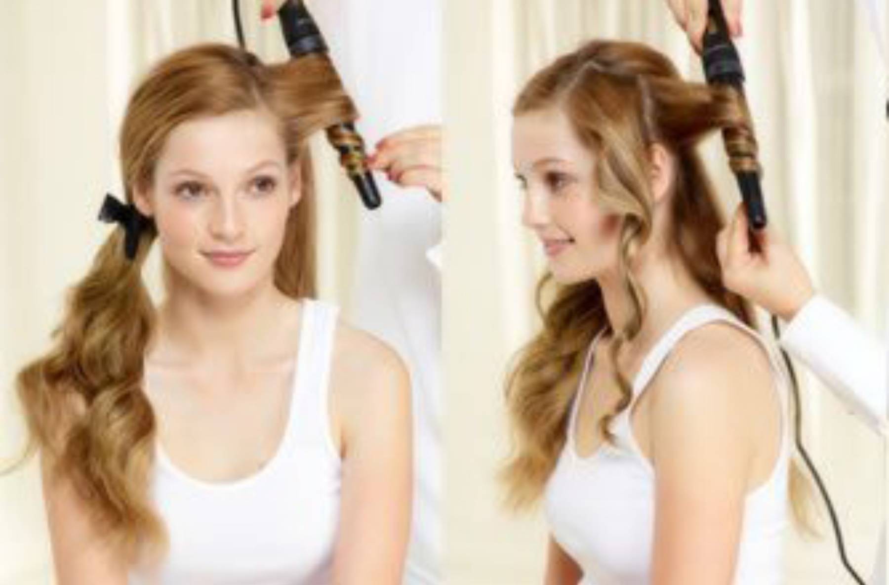 Накрутить короткие волосы на плойку в домашних условиях