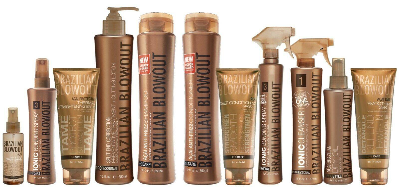 Профессиональное кератиновое выпрямление волос от brazilian blowout