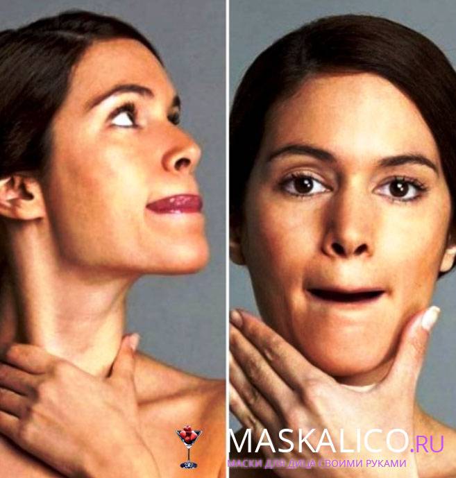 Как убрать ямку на подбородке