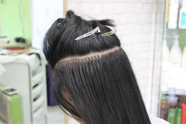 наращивание волос с какой длины можно