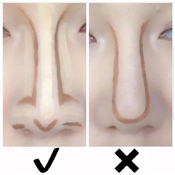 Как сделать коррекцию носа макияжем