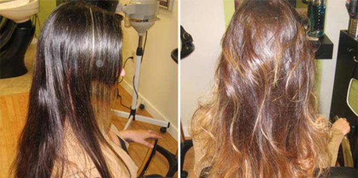 Краска или шампунь? тонирование мелированных волос