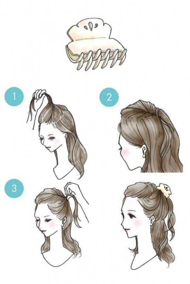 Как сделать небрежные локоны на длинные и средние волосы