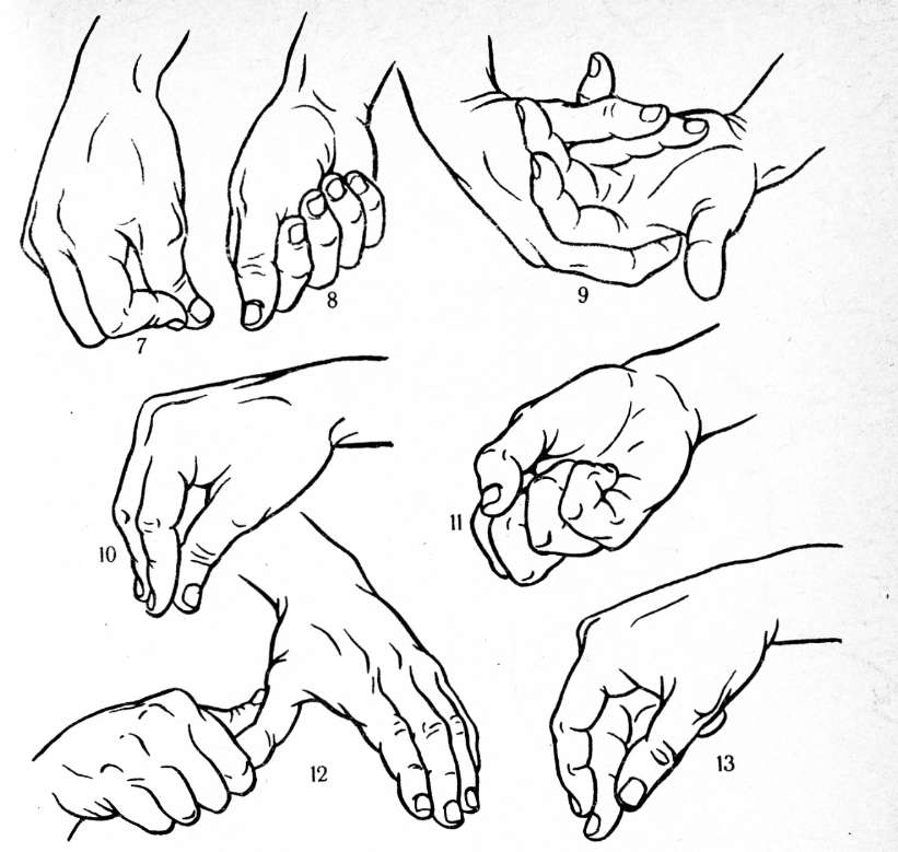 Как поставить руки