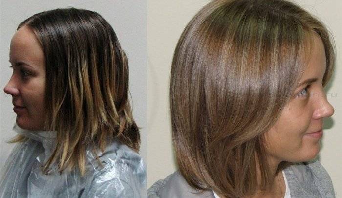 Техника мелирования каскада на средние волосы: фото результата и советы по выполнению