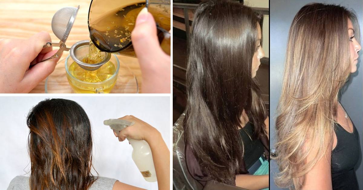 Как осветлить волосы в дома народными и косметическими средствами - техники и пошаговая инструкция