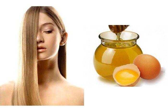 Маска для волос с медом и яйцом, коньяком, корицей, репейным маслом для густоты и роста в домашних условиях