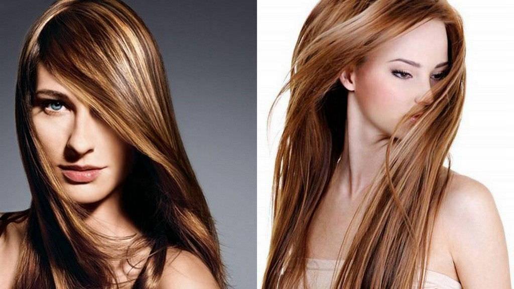 Колорирование на темные волосы средней длины. фото до и после окрашивания