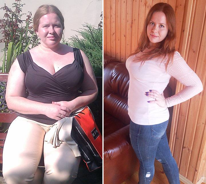 Фото похудевших на 10 кг до и после за месяц