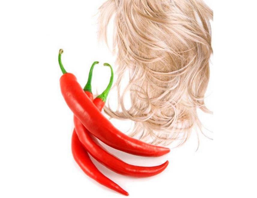 Перец для роста волос - маски для волос с красным жгучим перцем и перцовой настойкой
