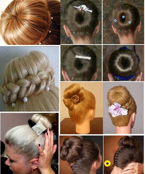 Прическа-шишка: как сделать, заплести из волос на голове для девочек