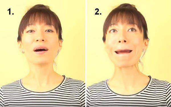 Похудение лица! 7 простых упражнений, которые уберут второй подбородок и пухлые щеки.
