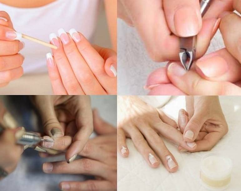 Как удалить кутикулу без обрезания в домашних условиях?