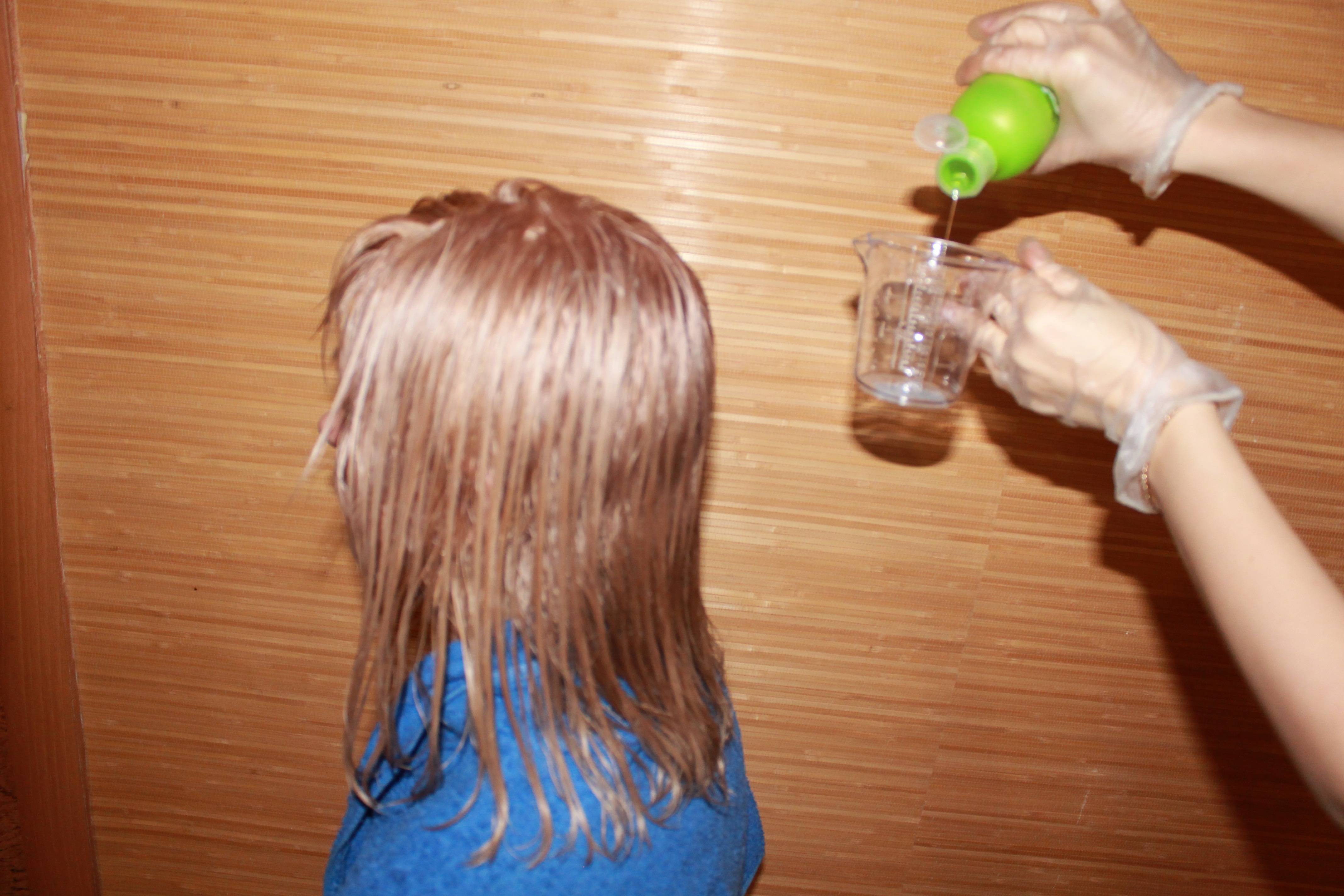 Как ополаскивать волосы уксусом ребенку