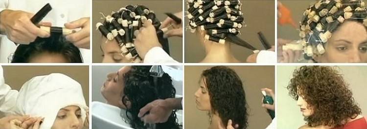 Как ухаживать за волосами после химической завивки
