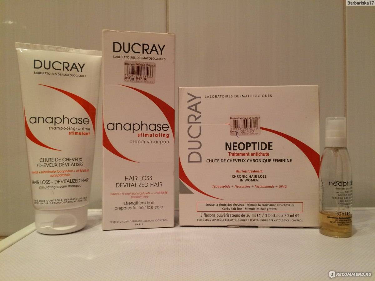 Ducray neoptide лосьон от выпадения волос у женщин, состав, инструкция по применению, отзывы