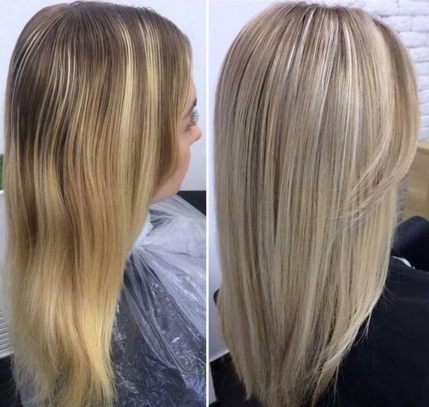 Что такое калифорнийское мелирование волос и как оно выглядит: фото до и после окрашивания