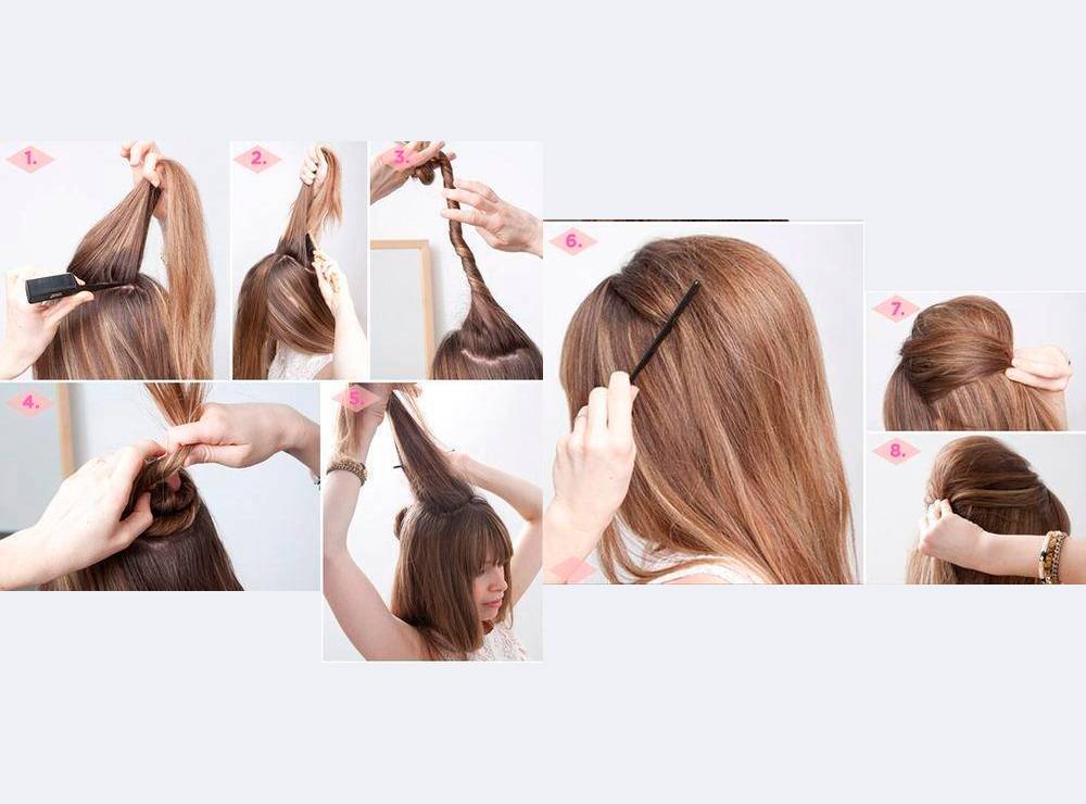 Как сделать прическу на длинные волосы: инструкции
