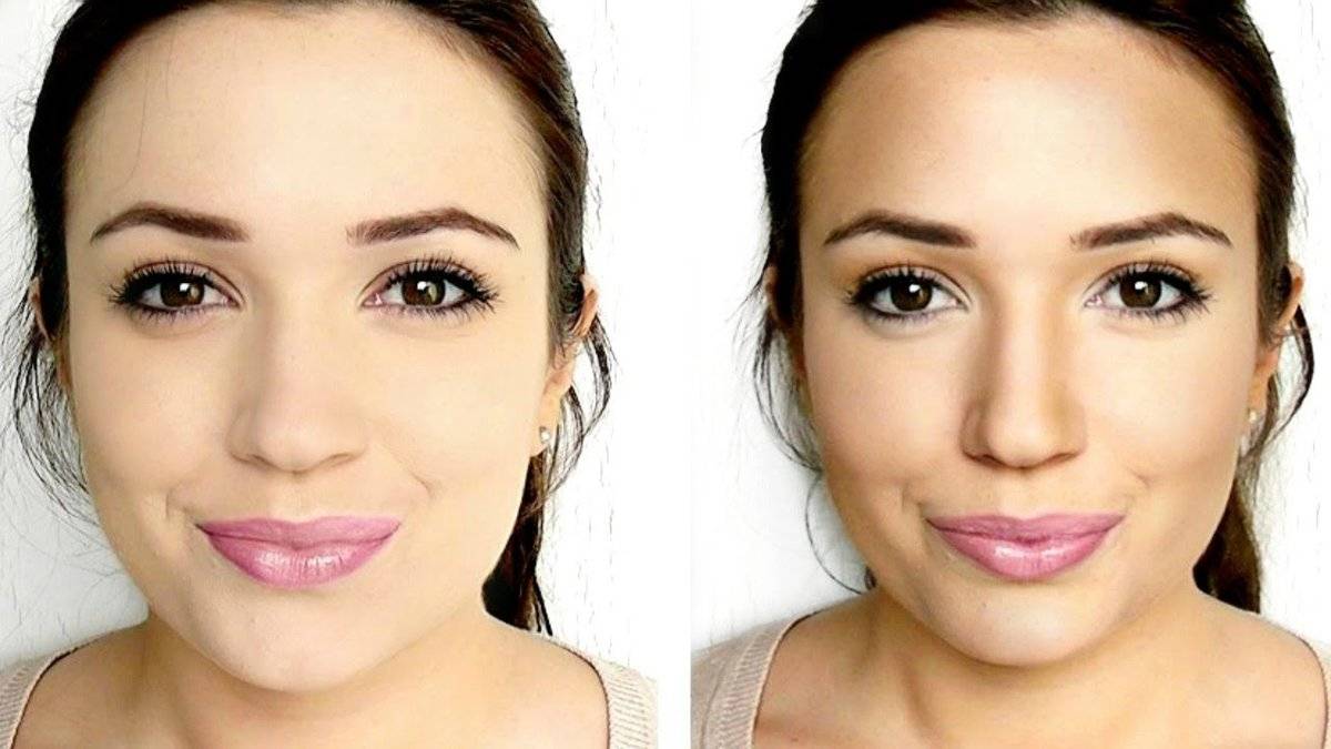 Как макияжем уменьшить нос