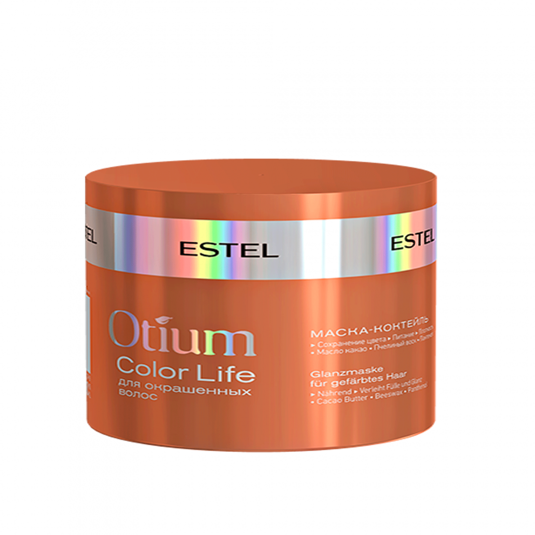 Маски эстель цена. Estel Otium Color Life маска. Estel/ маска-коктейль для окрашенных волос Otium Color Life (300 мл). Маска Эстель отиум для окрашенных волос. Эстель отиум колор лайф.