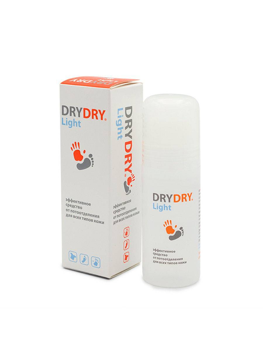 Дезодорант драй драй (dry dry) от повышенного потовыделения: применение и противопоказания