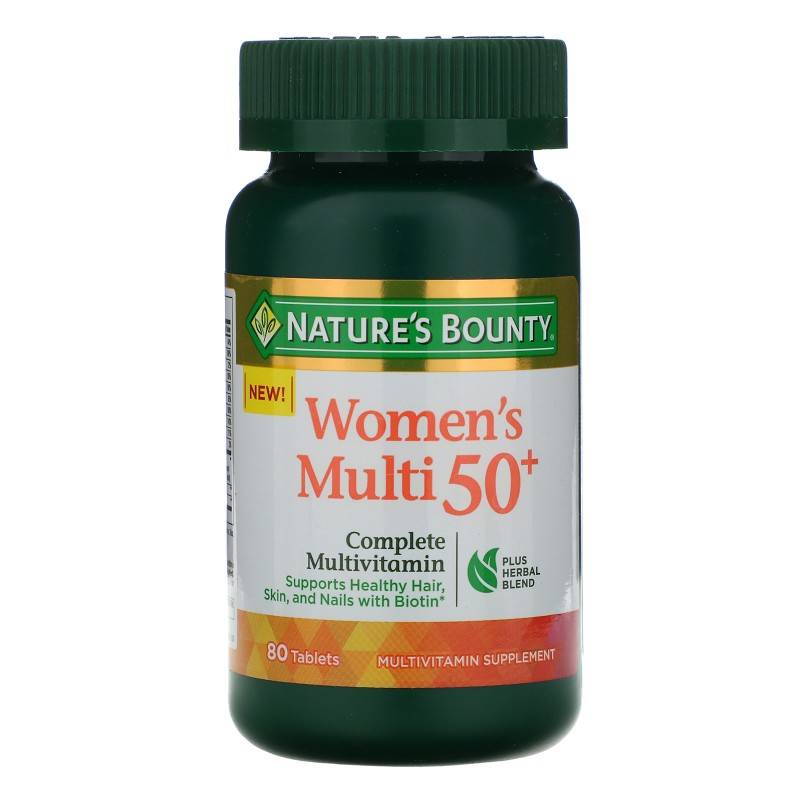 Лучшие витамины для женщин после 50: отзывы, какие нужно пить, полезные комплексы