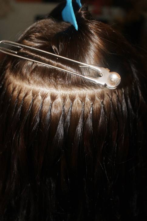 Микрокапсульное наращивание коротких волос