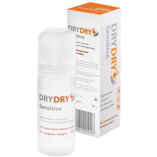 Dry dry – дезодорант: отзывы врачей, виды