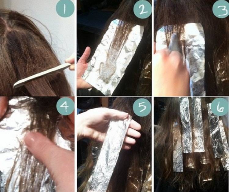 Как покрасить пряди волос в домашних условиях самостоятельно