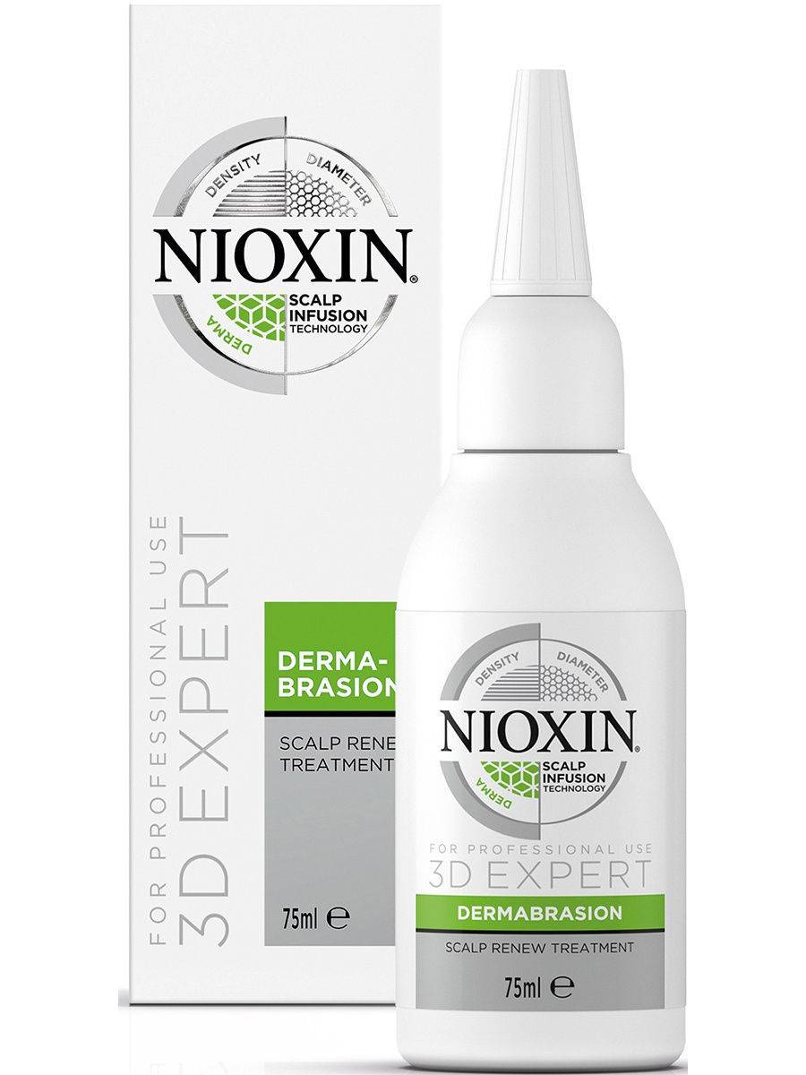 Система комплексного ухода nioxin. пилинг для кожи головы