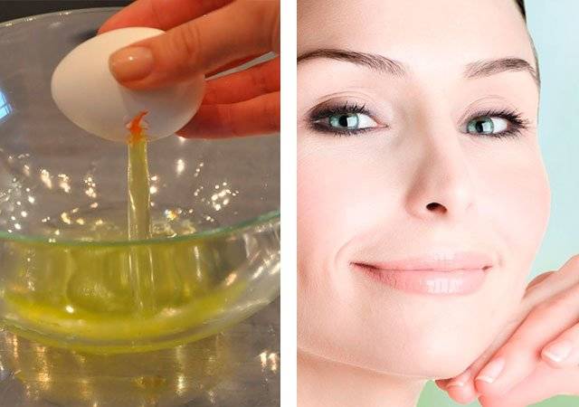 Маски для лица из яйца