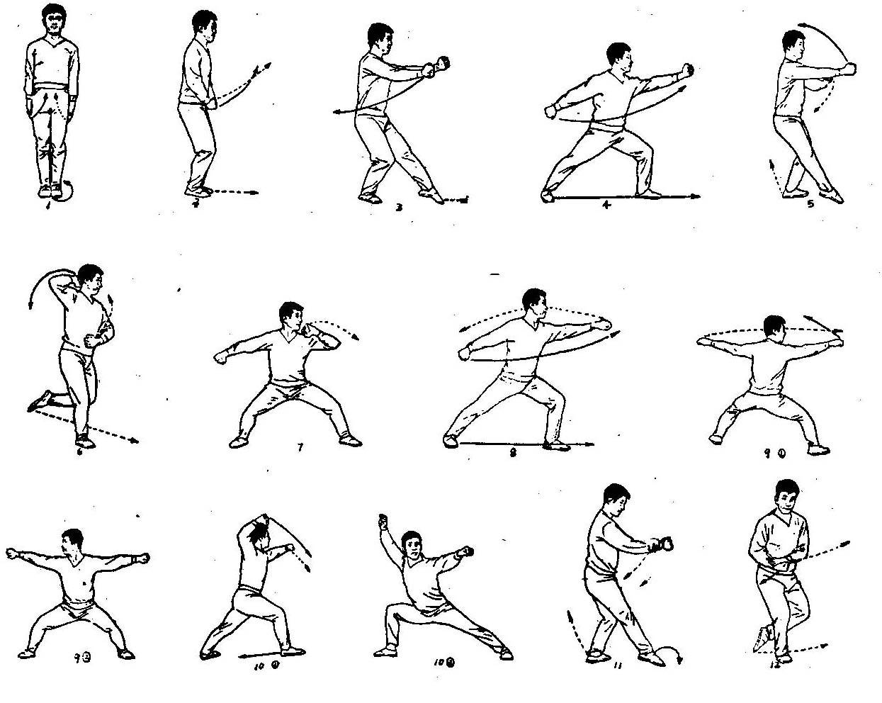 Уроки зарядка для начинающих. Таолу чанцюань. Китайская гимнастика ушу для начинающих. Таолу Чань цюань. Бацзицюань таолу.