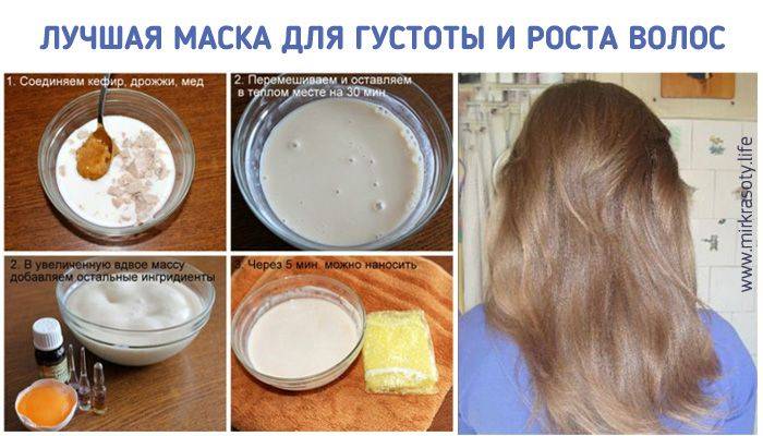 Маски для объема волос: народные, домашние рецепты