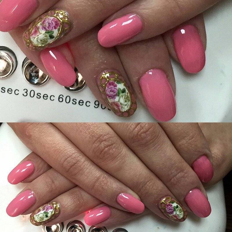 Литье на ногтях