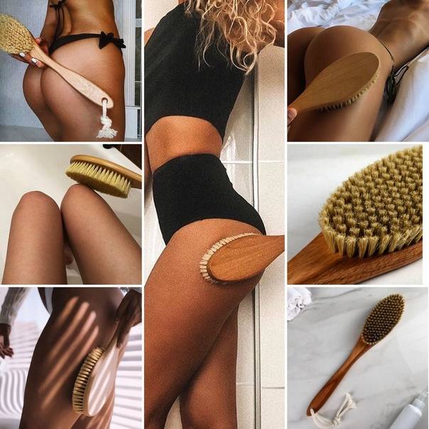 Массажная щетка от целлюлита: виды, отзывы, как пользоваться в домашних условиях