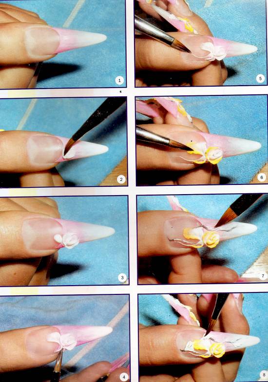 Как наращивать ногти акрил гелем