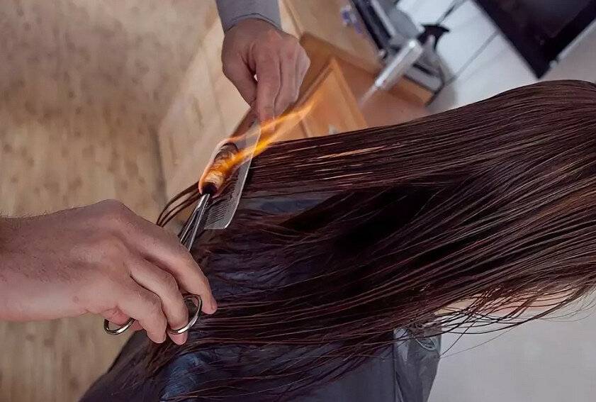 Как обжигать волосы в домашних условиях