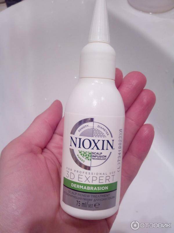 Система комплексного ухода nioxin. пилинг для кожи головы